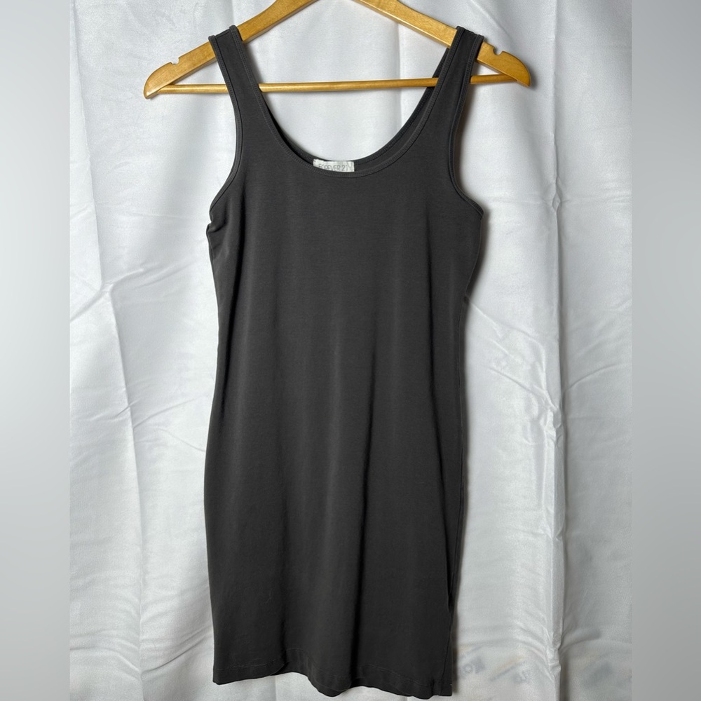Forever 21 Basic Dark Gray Body-Con Mini Dress